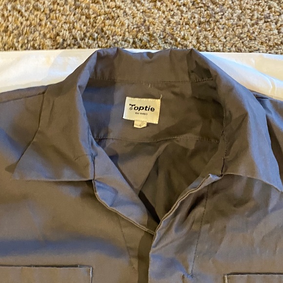 NWOT Toptie Size L Gray Jumpsuit - Picture 3 of 10